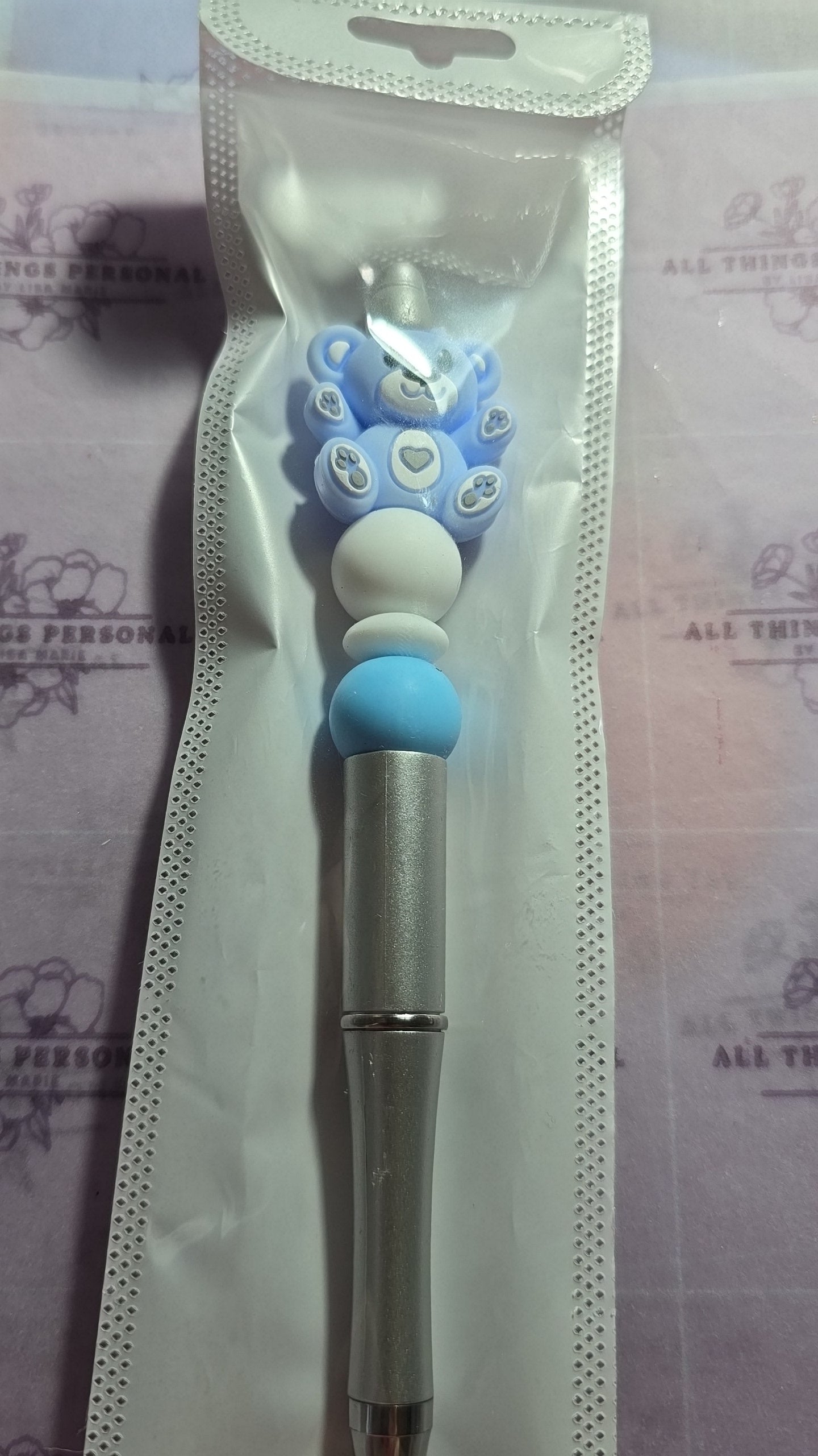 Beaded pens
