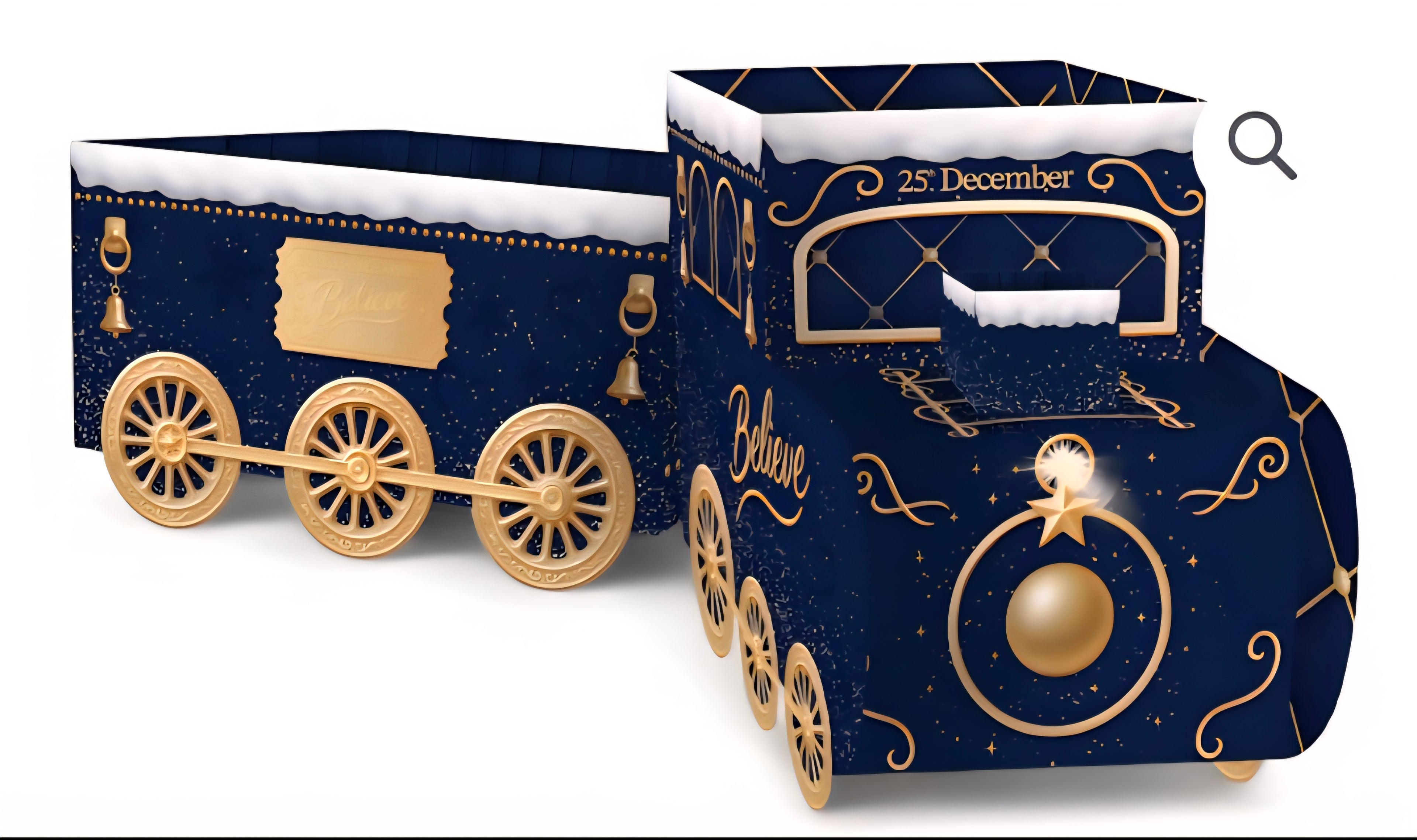 Believe Christmas display train