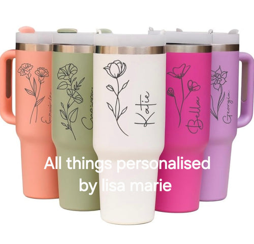 40oz personalised tumbler