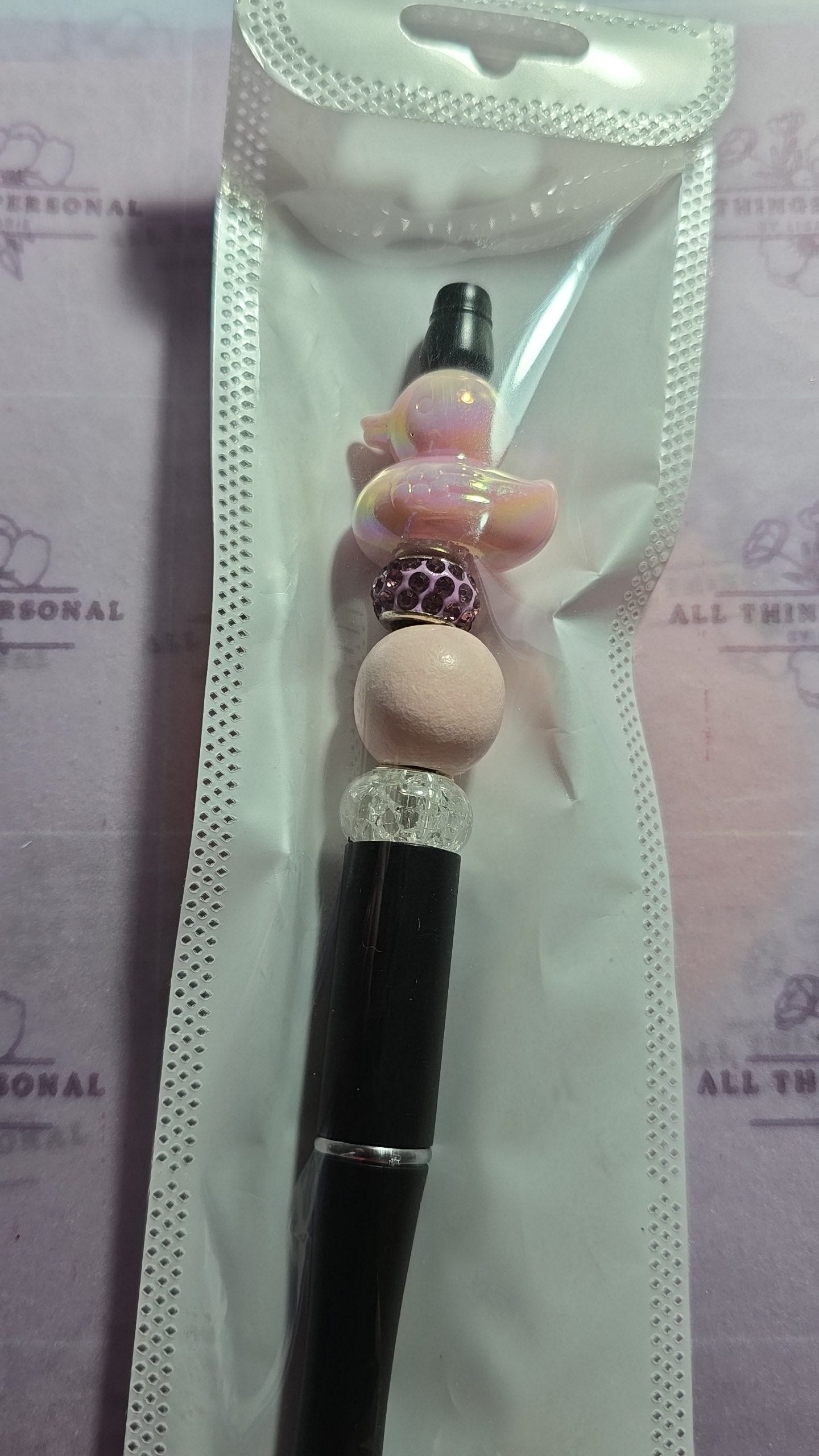 Beaded pens