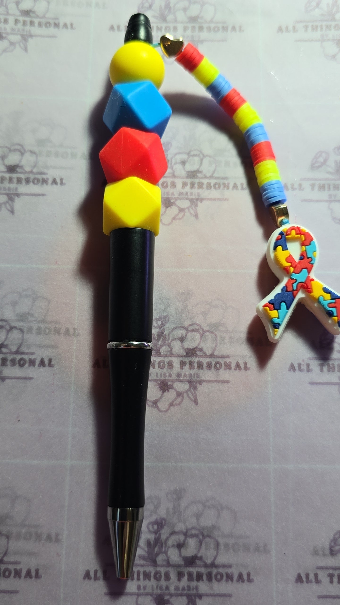 Beaded pens