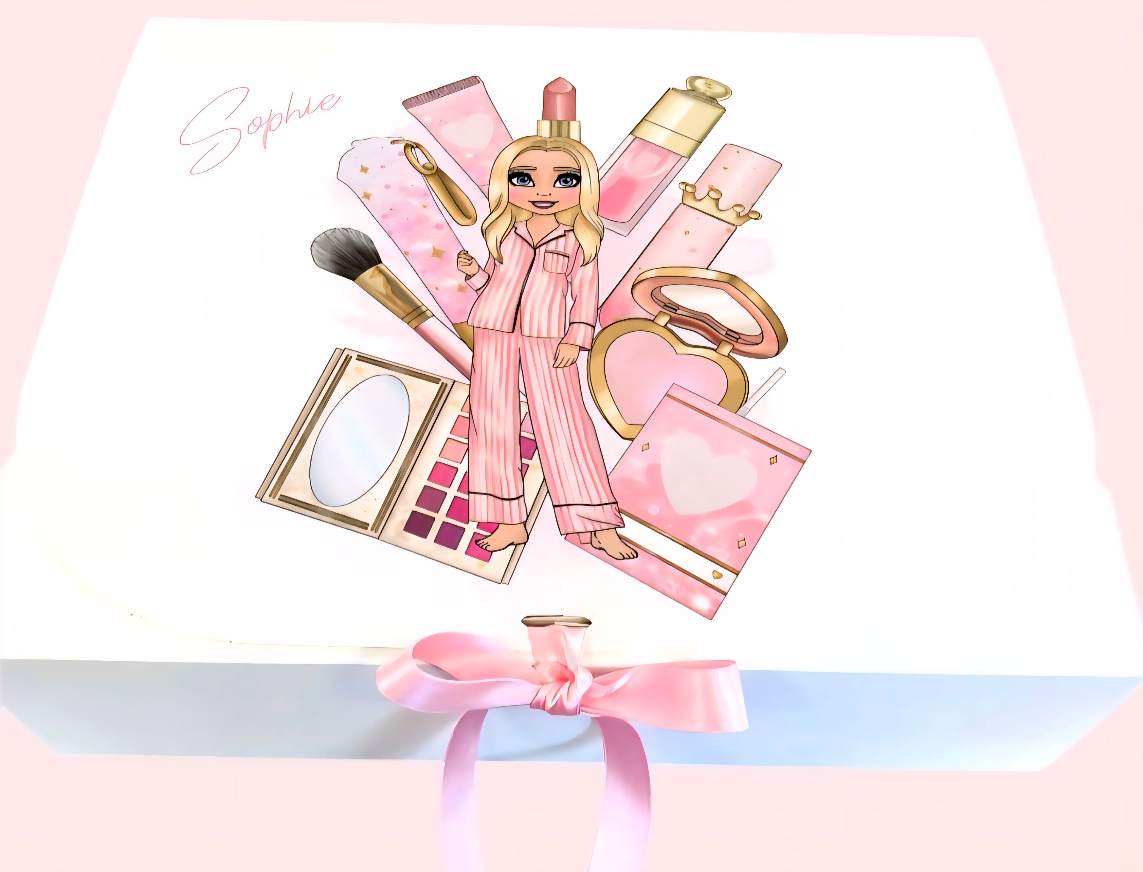 Personalised makeup/skincare box