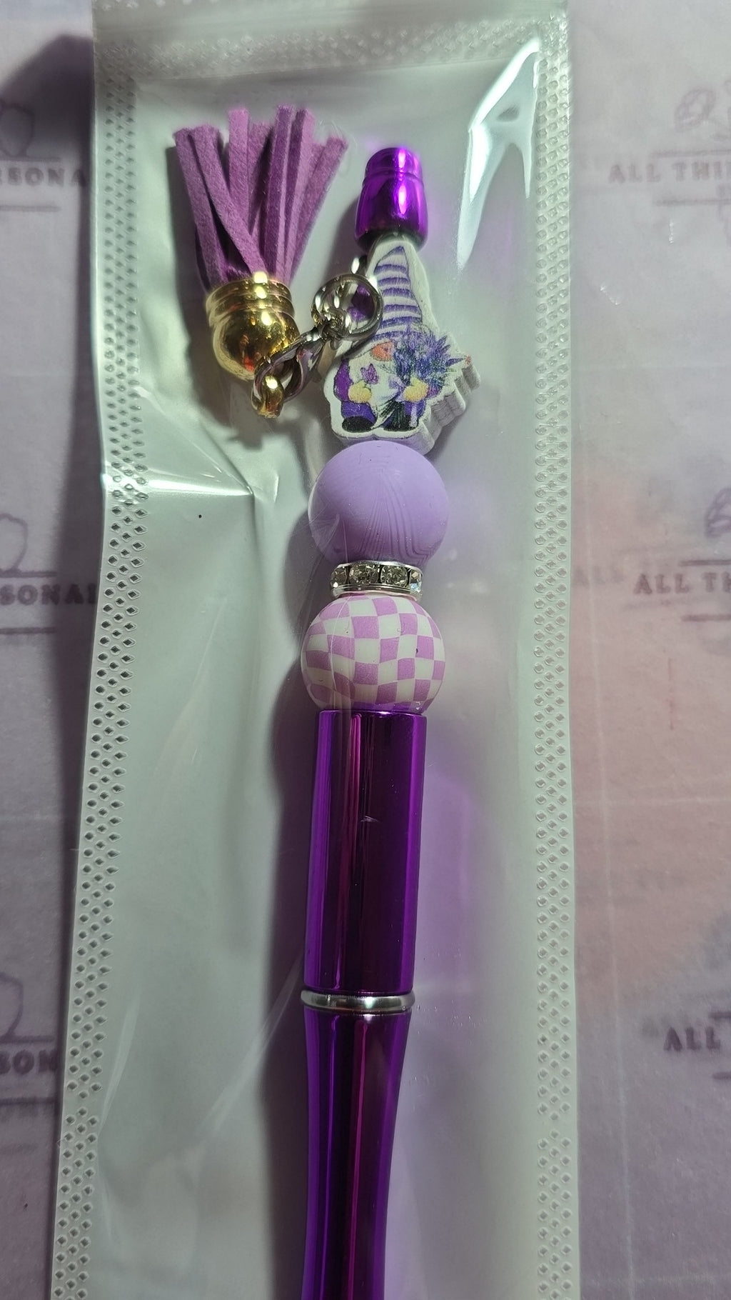 Beaded pens