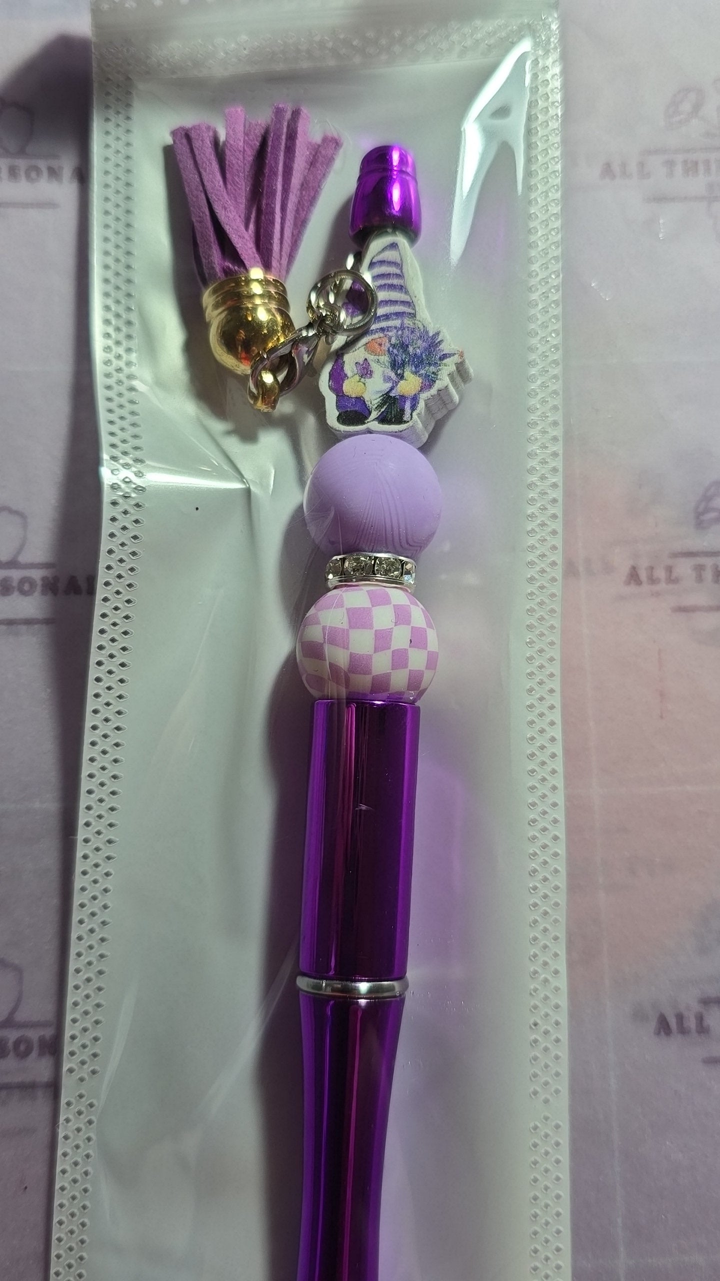 Beaded pens