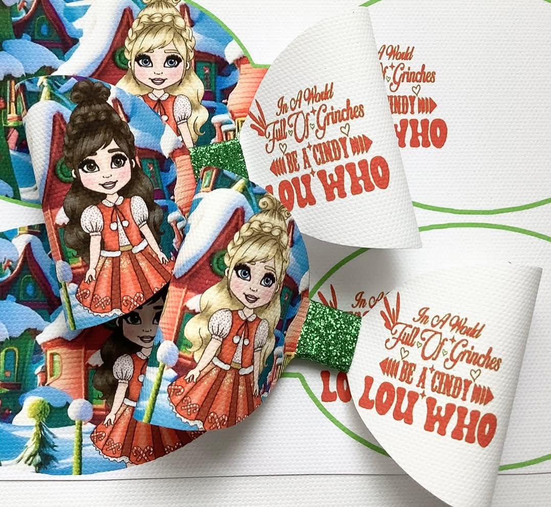 Personalised hair bows