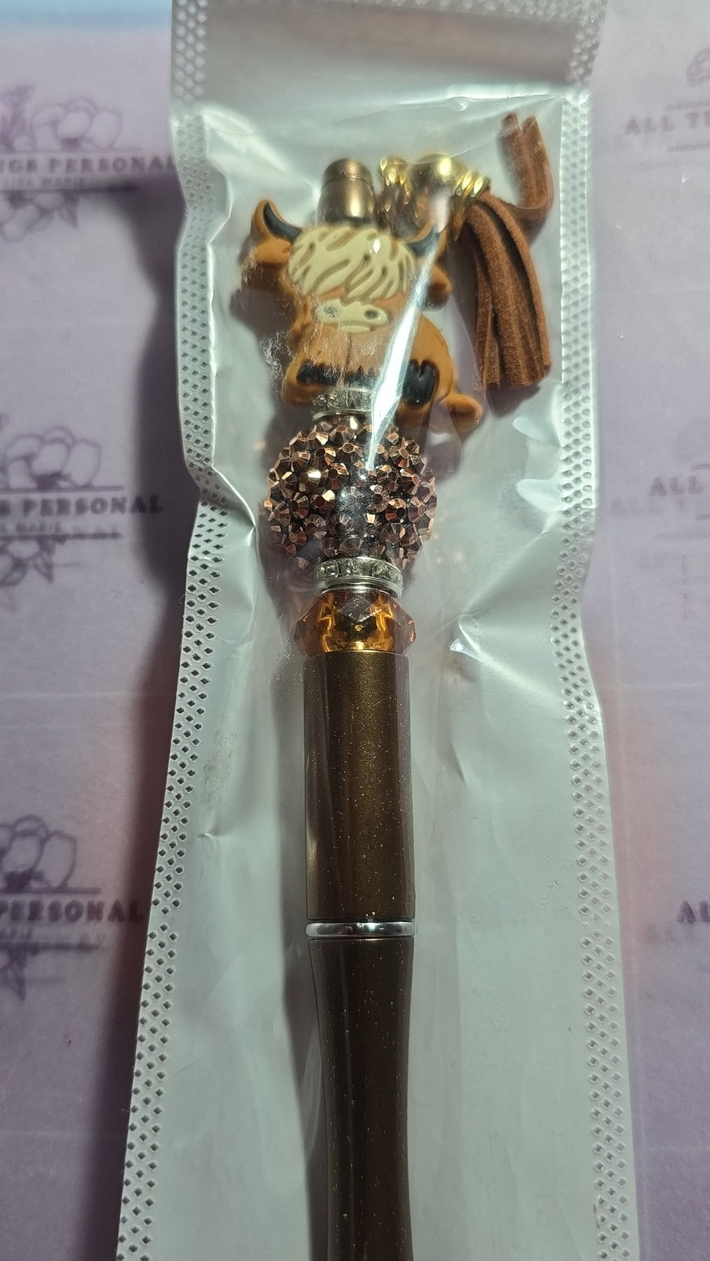 Beaded pens