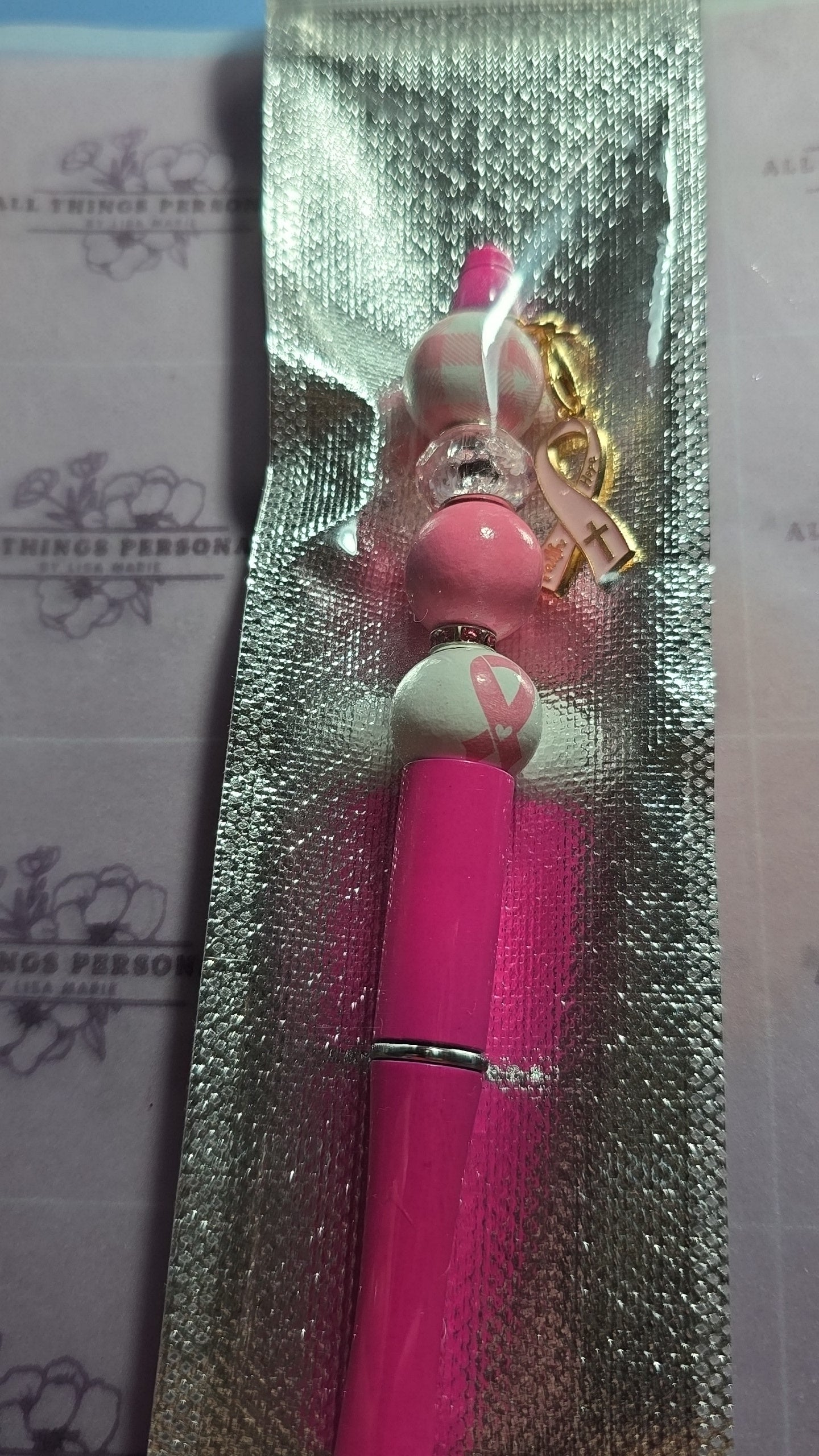 Beaded pens