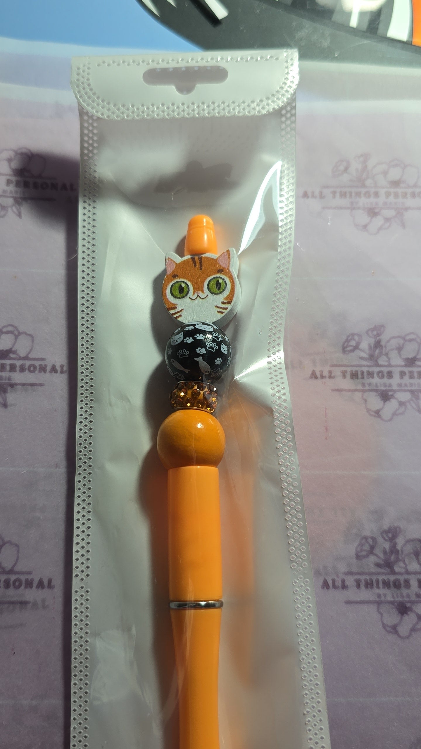 Beaded pens