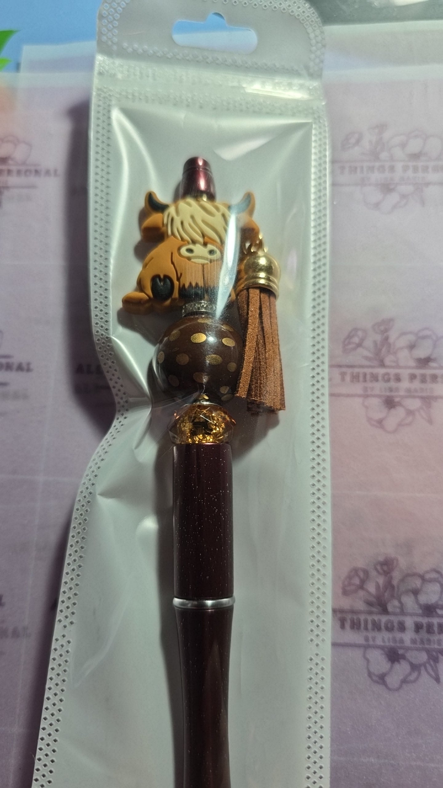 Beaded pens