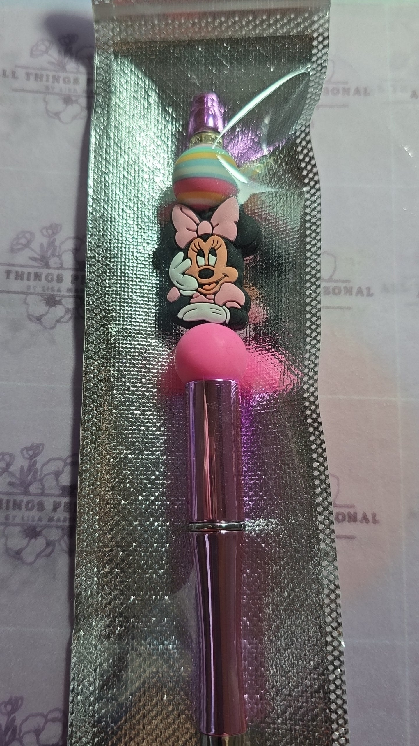 Beaded pens